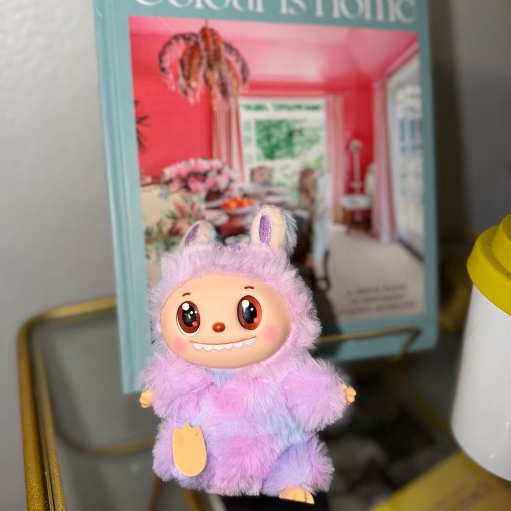 Cutesters Pastel monster keychain bag charm  Accessory